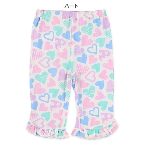 裾フリルハート・アイスクリームハーフパンツ