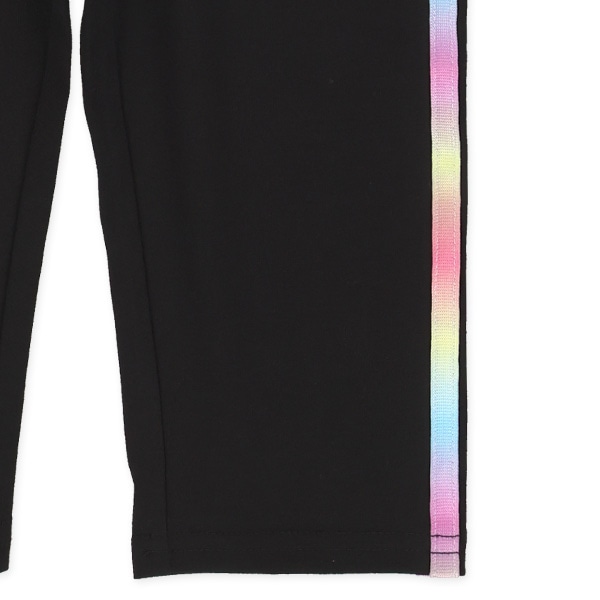 レインボー2本ラインレギンス