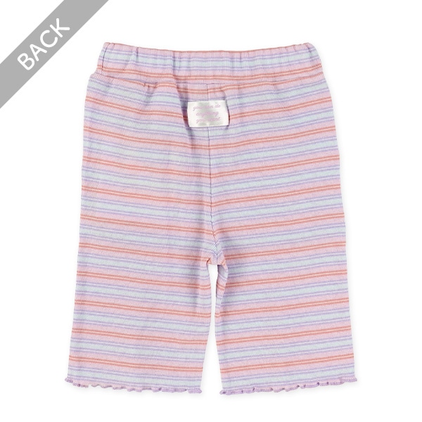 5分丈スパンテレコボーダーメロウパンツ