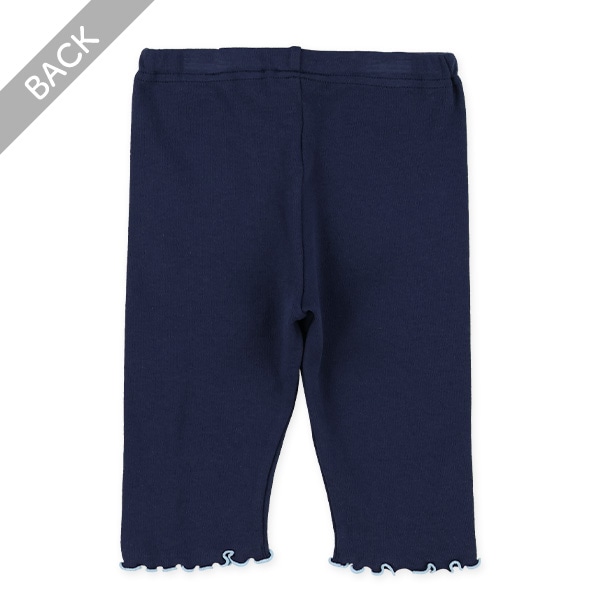 5分丈裾メローレギンス