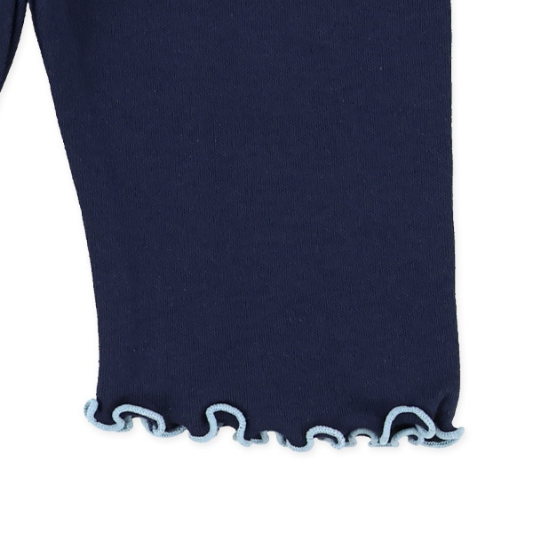 5分丈裾メローレギンス