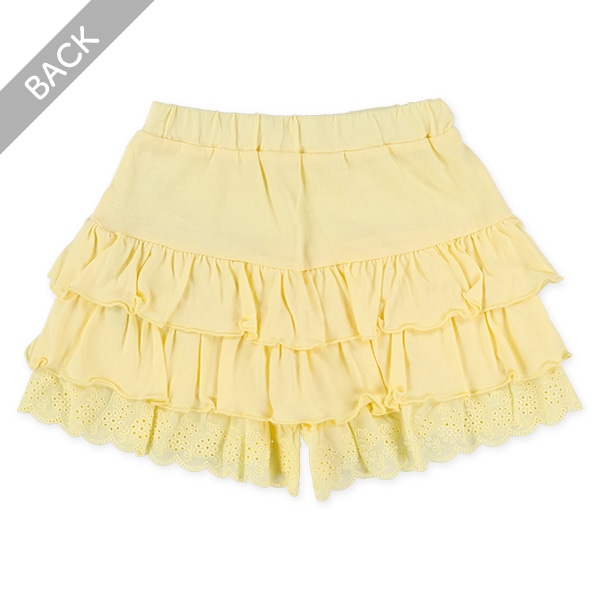 レースフリルキュロットパンツ