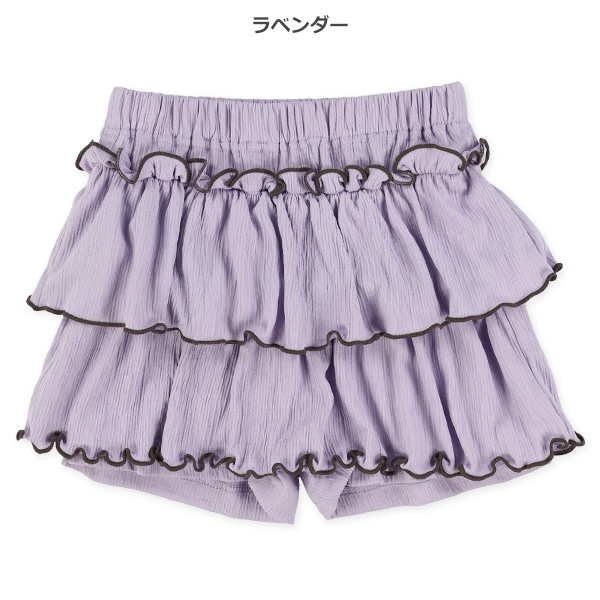 配色メロウキュロットパンツ