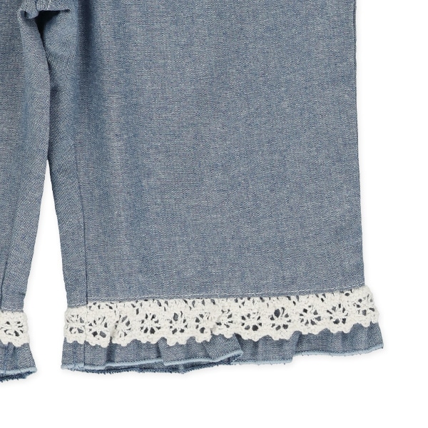 6分丈シャンブレーパンツ