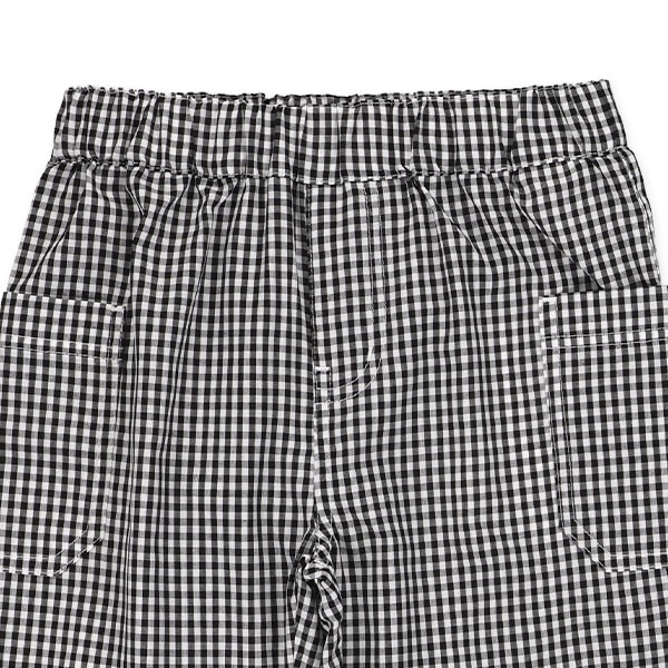 ギンガムサイドポケットハーフパンツ