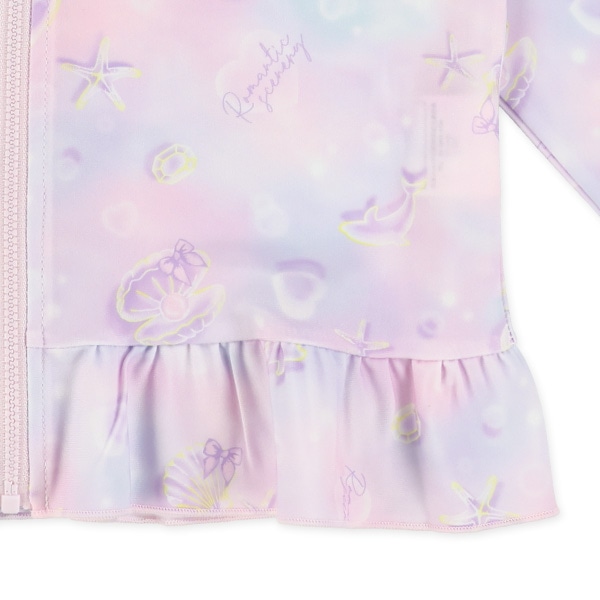 シェル柄ラッシュガード