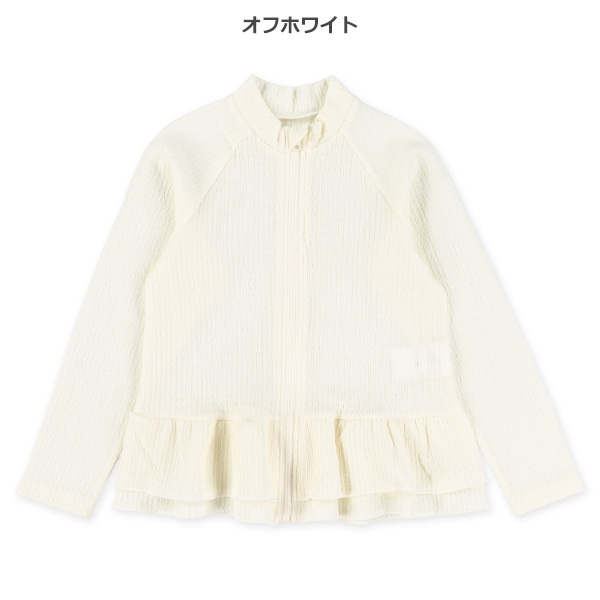 フリルジャガードラッシュガード