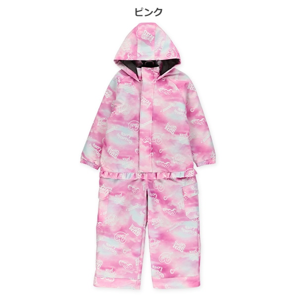 タイダイ風スキージャンプスーツ