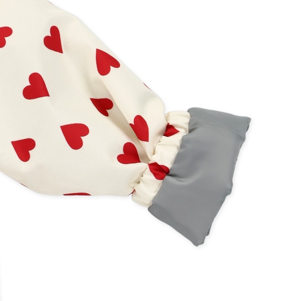 リボン・ハート切り替え風スキージャンプスーツ