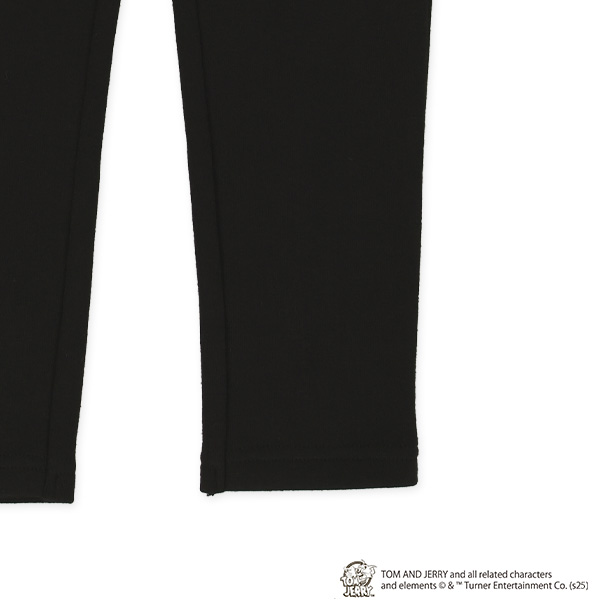 裏起毛シフォン総柄プリントスカッツ（トムとジェリー）