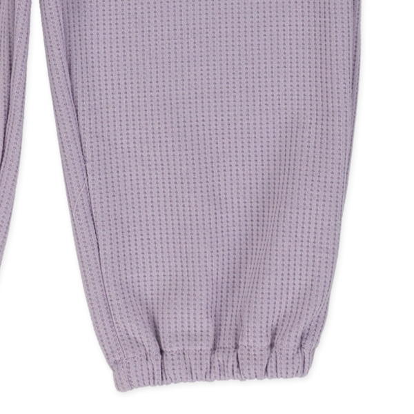 ワッフル飾りリボンカーゴパンツ