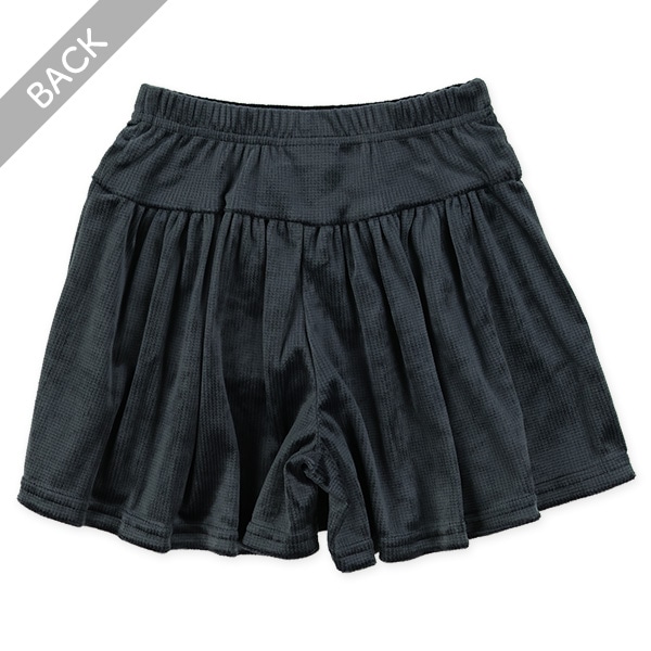 ニットコールキュロットパンツ