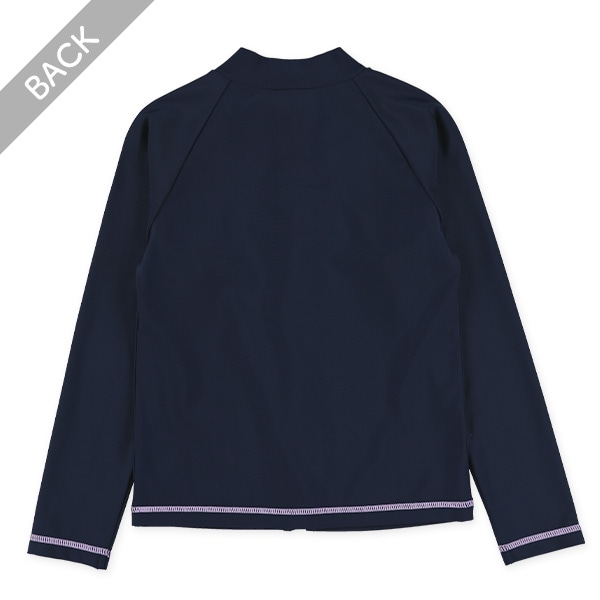 スクール配色ラッシュガード