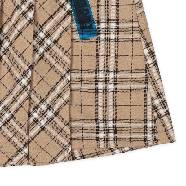 【美品】BURBERRY LONDON チェック柄 プリーツスカート 42 BURBERRY チェック柄プリーツスカート 42