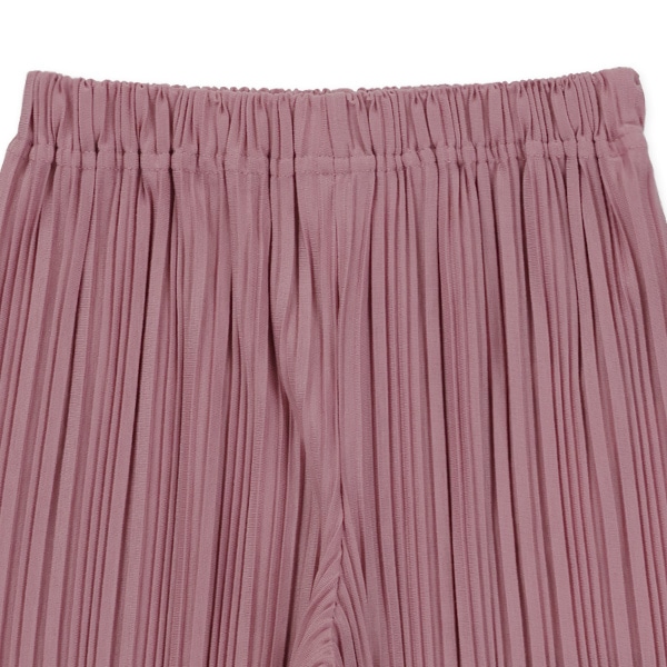 プリーツロングパンツ