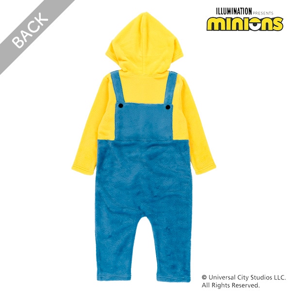 ボアフリースなりきり長袖カバーオール（ミニオンズ）
