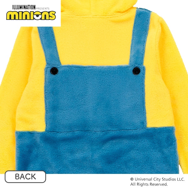 ボアフリースなりきり長袖カバーオール（ミニオンズ）