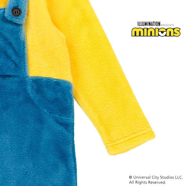 ボアフリースなりきり長袖カバーオール（ミニオンズ）