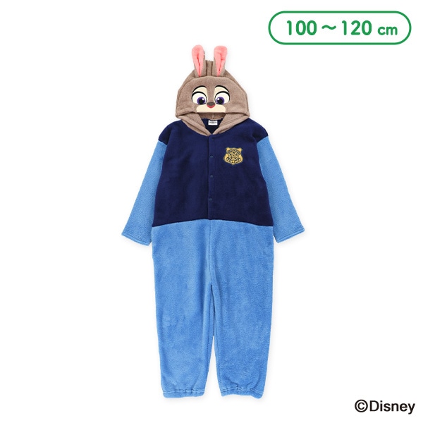 フリース着ぐるみ長袖カバーオール（ジュディ）