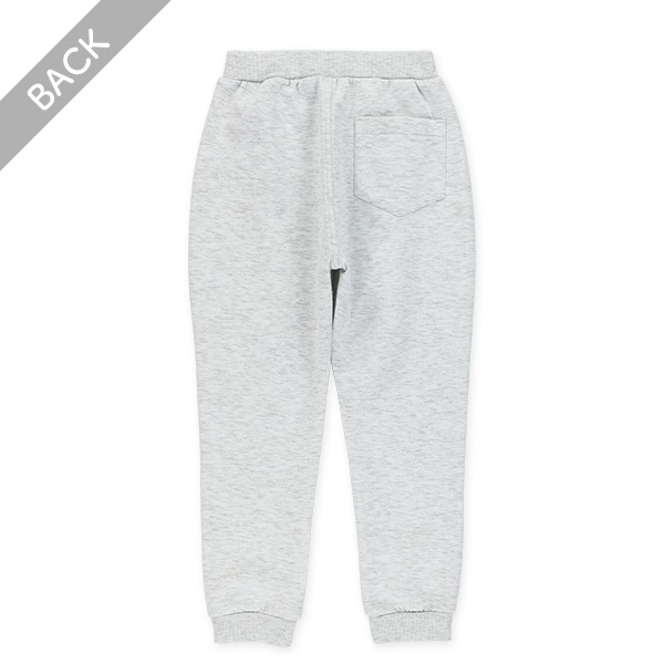 ポンチストレッチパンツ（杢グレー）