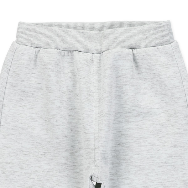 ポンチストレッチパンツ（杢グレー）