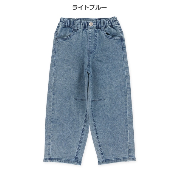 ストレッチデニムバレルパンツ
