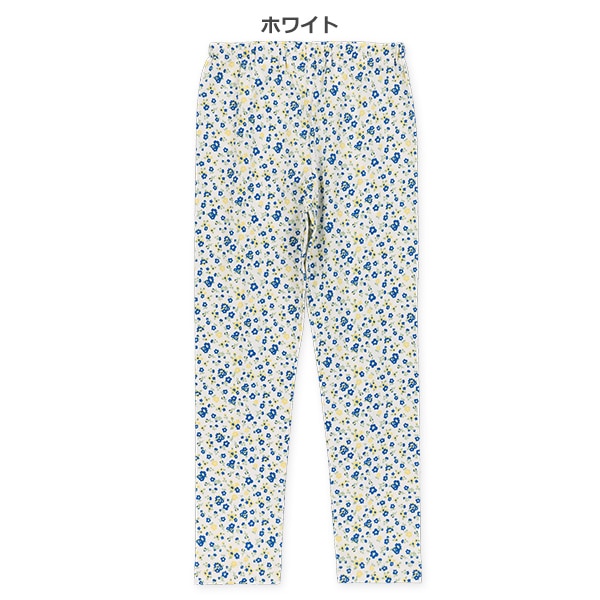 10分丈レトロ小花柄レギンス