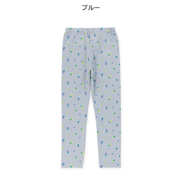 10分丈フルーツ柄レギンス