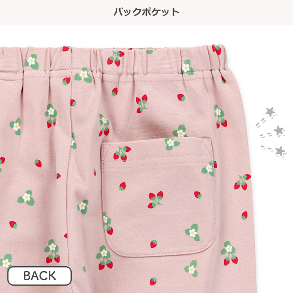 10分丈フルーツ柄レギンス