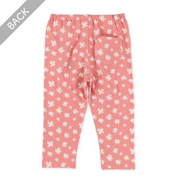 7分丈レトロ花柄レギンス