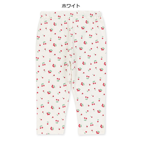 7分丈フルーツ柄レギンス