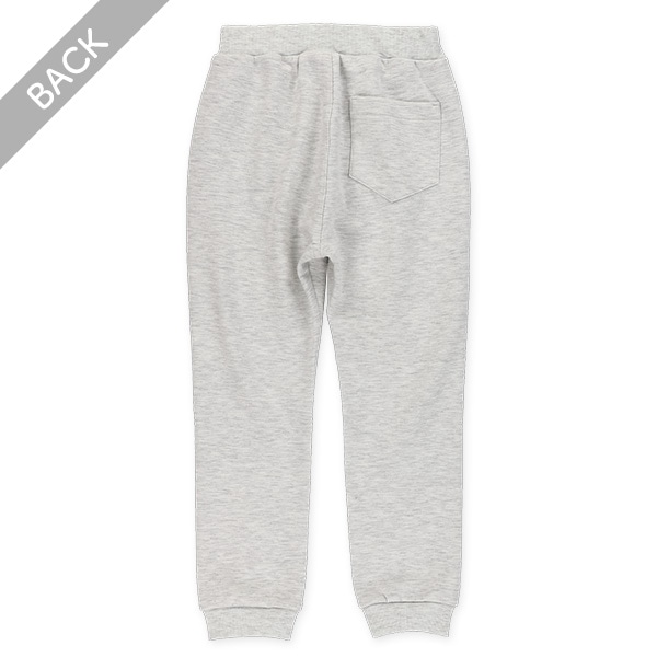 ポンチストレッチパンツ（杢グレー）