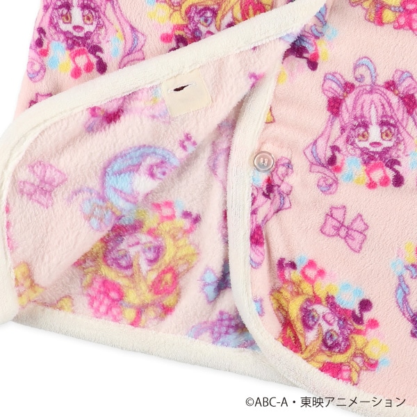 マイクロフリースロングポンチョ（キミとアイドルプリキュア）