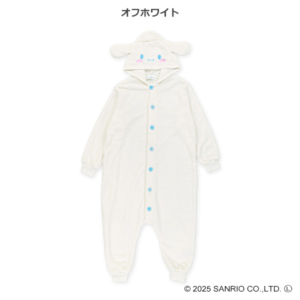 ミンクフリース着ぐるみ長袖パジャマ（シナモロール）