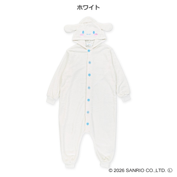 ミンクフリース着ぐるみ長袖パジャマ（シナモロール）