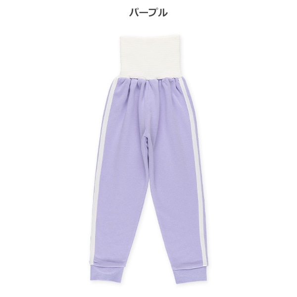 2枚組腹巻付き裏起毛スペアパンツ（サイドライン）