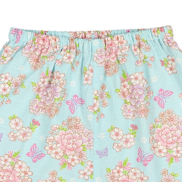 甚平（蝶・桜）