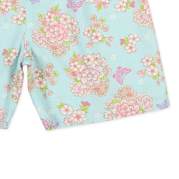 甚平（蝶・桜）