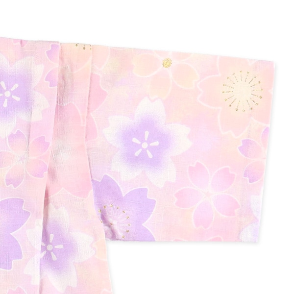 甚平（桜・グリッター）