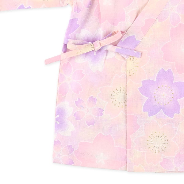 甚平（桜・グリッター）