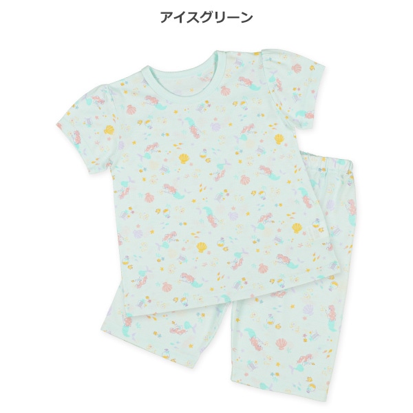 半袖パジャマ（マーメイド総柄）