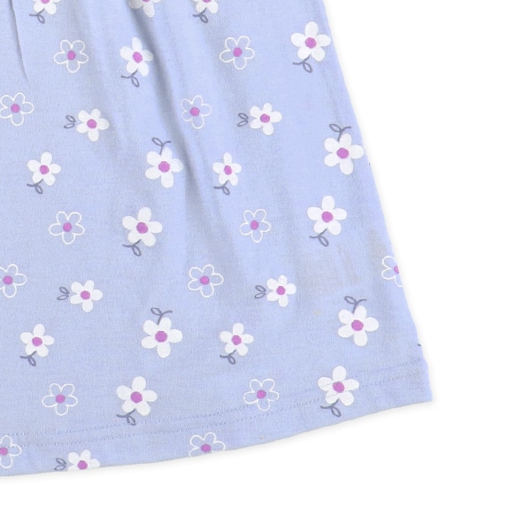 ラグラン半袖パジャマ（花総柄）