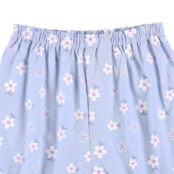 ラグラン半袖パジャマ（花総柄）