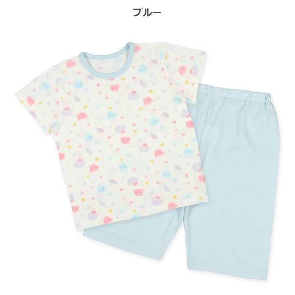 半袖パジャマ（シェル・くらげ・たこ）