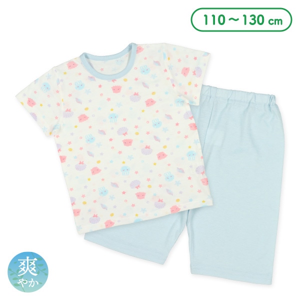 半袖パジャマ（シェル・くらげ・たこ）