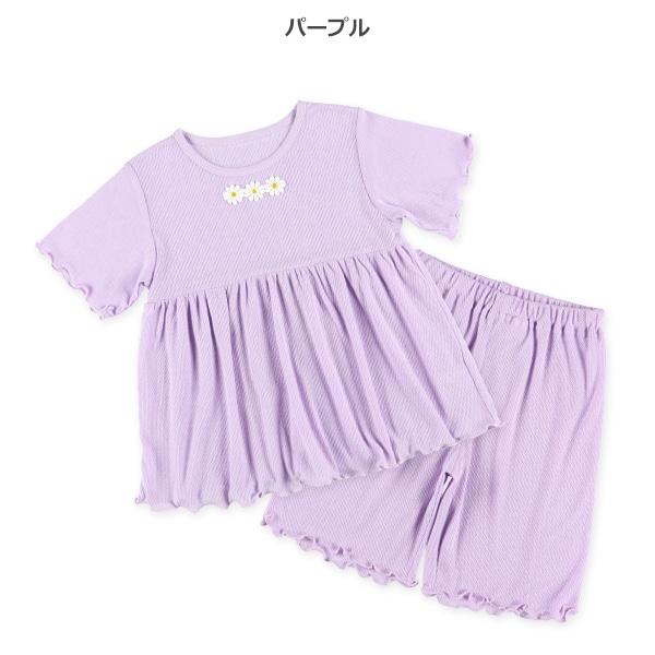半袖パジャマ（花）