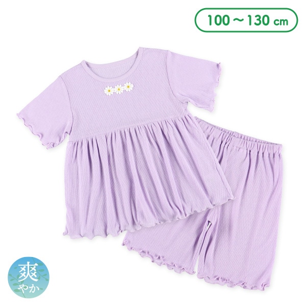 半袖パジャマ（花）