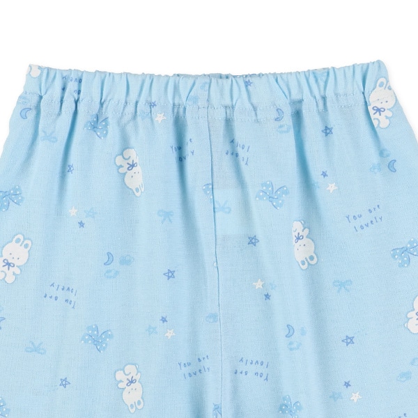 半袖パジャマ（うさぎ総柄）