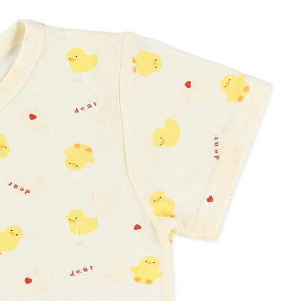半袖パジャマ（アヒル）
