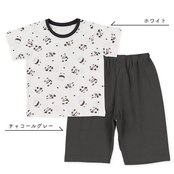 半袖パジャマ（パンダ）